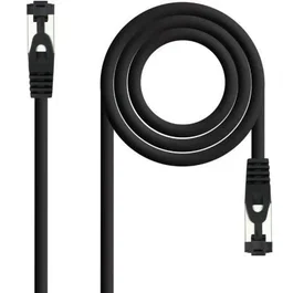 Nanocable Cable de Red RJ45 CAT.8.1 SSTP AWG26, 1 m, Negro